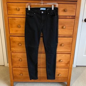 Paige B(air) black jeans ankle skinny size 28